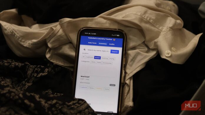 Yes, I automated laundry tracking with AI — and it suggests clothes to wear
