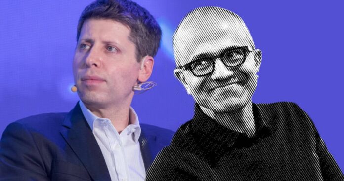 shutterstock_altman_nadella.jpg Microsoft earnings suggest $11.5B OpenAI quarterly loss • The Register