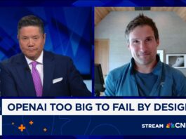 There's a fear OpenAI is playing a race to becoming too big to fail, says Slow Ventures' Sam Lessin