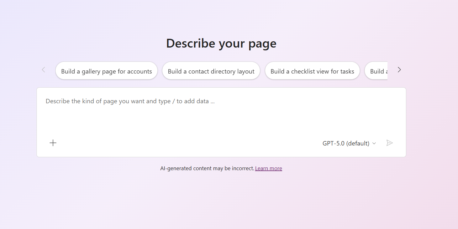 1762401339_image.png Generative pages in Power Apps is now generally available