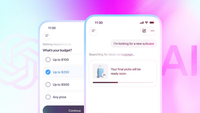 ChatGPT shopping feature icon