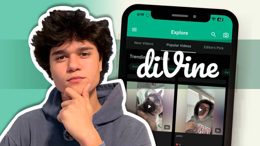 60SS_DiVine_sitecard.png WATCH — Vine has been rebranded as DiVine and AI creators are not welcome | videoclip
