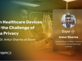 AI in Healthcare Devices and the Challenge of Data Privacy - with Dr. Ankur Sharma at Bayer