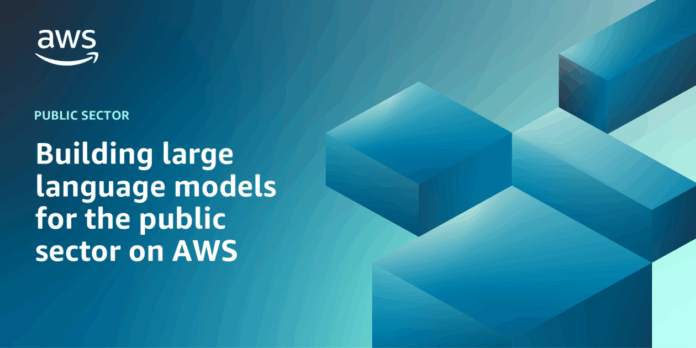 Building large language models for the public sector on AWS