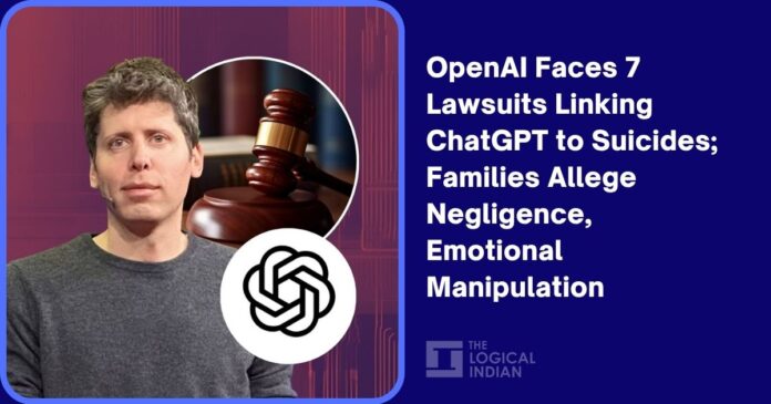 OpenAI Faces 7 Lawsuits Linking ChatGPT to Suicides; Families Allege Negligence, Emotional Manipulation