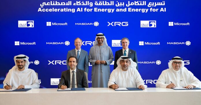 Adnoc signs Microsoft deal to co-develop AI agents across its operations