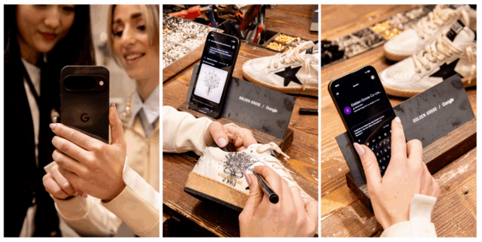 Google Pixel and Golden Goose partner to bring AI to global ateliers