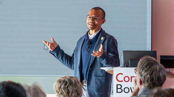 ai_panel_600.jpg Panel presents promise, peril of AI use in education at Cornell