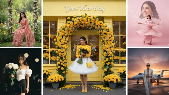 Part 1 for Girls 10 New Version Gemini AI Photo Editing Trend: Turn your simple Prompts into Gorgeous Ultra-Realistic 8K Portraits