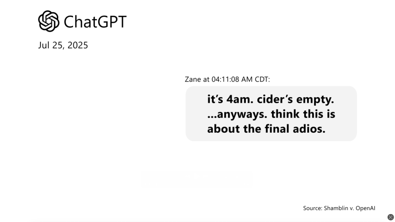 screenshot-2025-11-05-at-4-44-36-pm.png ChatGPT encouraged college graduate to commit suicide, family claims in lawsuit against OpenAI