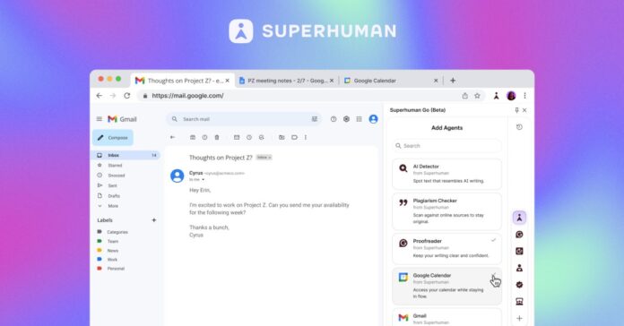 Grammarly is changing its name to Superhuman