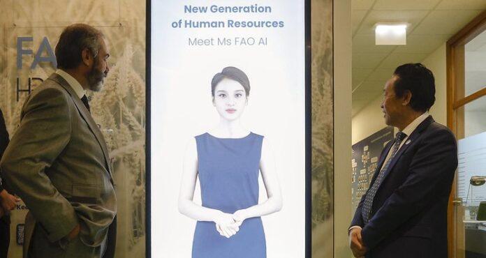 FAO launches new Artificial Intelligence tool – the first FAO Virtual Colleague “Ms FAO AI”
