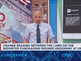 OpenAI should act while hot, raise $200B at $1T valuation: Jim Cramer