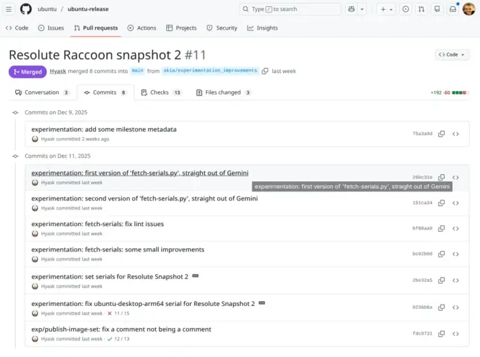 Ubuntu Gemini AI slop