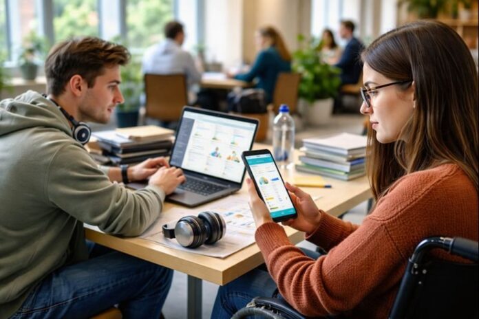 Students with disabilities gain less from AI support tools