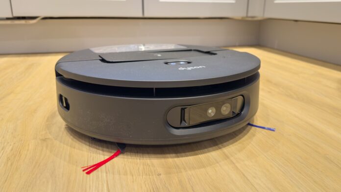 Dyson Spot+Scrub Ai robot vacuum in tester's house