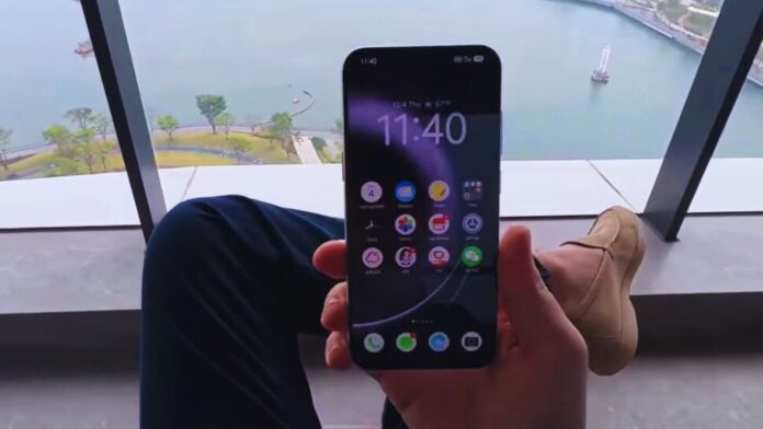 ZTE’s Nubia M153 prototype uses an AI agent that can operate the phone like a human, navigating apps and completing tasks autonomously. (Image: X/taylorogan)