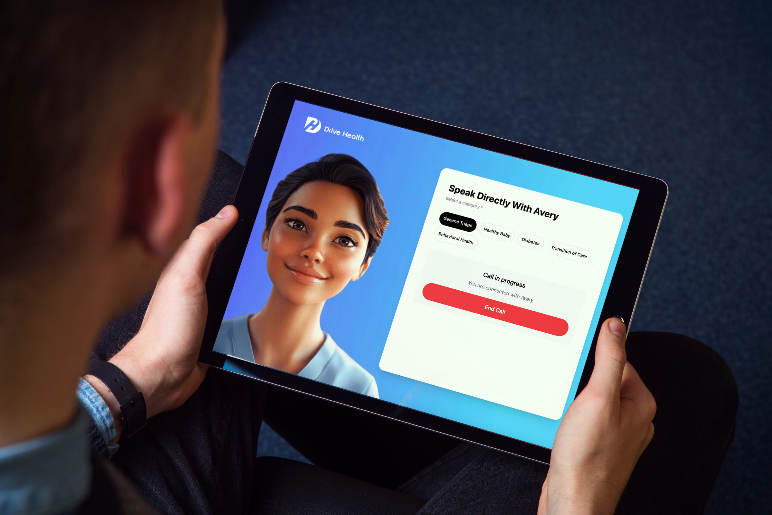 Avery-Ipad-scaled.jpg Vitalis Ventures Invests $15M in Drive Health to Scale Google-Powered AI Agent 'Avery'