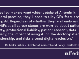 AI: how can general practice make the best use of it?