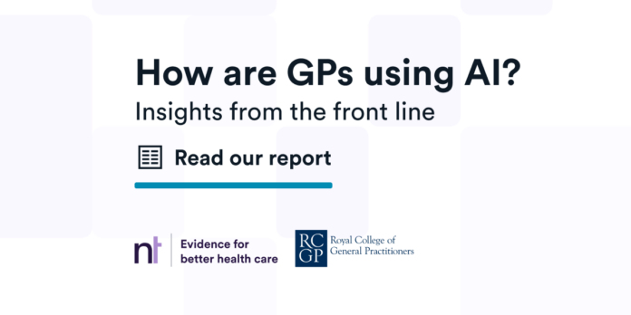 How are GPs using AI? Insights from the front line