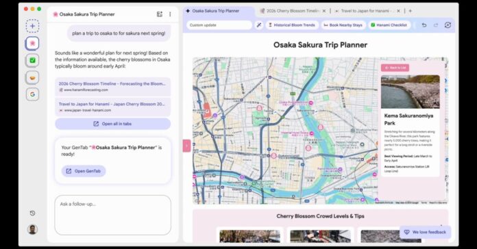 Google announces experimental ‘Disco’ browser with ‘GenTabs’
