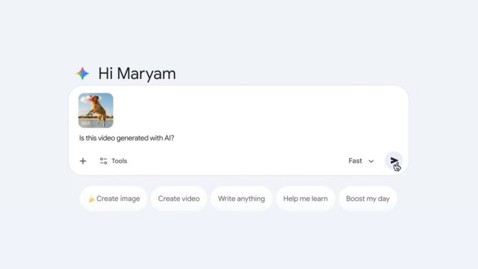 Google Gemini SynthID detection for AI generated videos