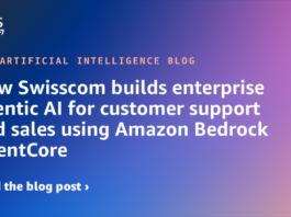 How Swisscom builds enterprise agentic AI for customer support and sales using Amazon Bedrock AgentCore