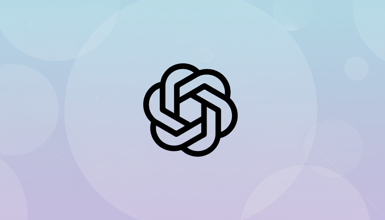 chatgpt_app_edited_1764706253.png A black, stylized knot-like logo with six interconnected loops forming a central hexagon, set against a professional flat design background with soft blue and purple gradients and subtle circular patterns.