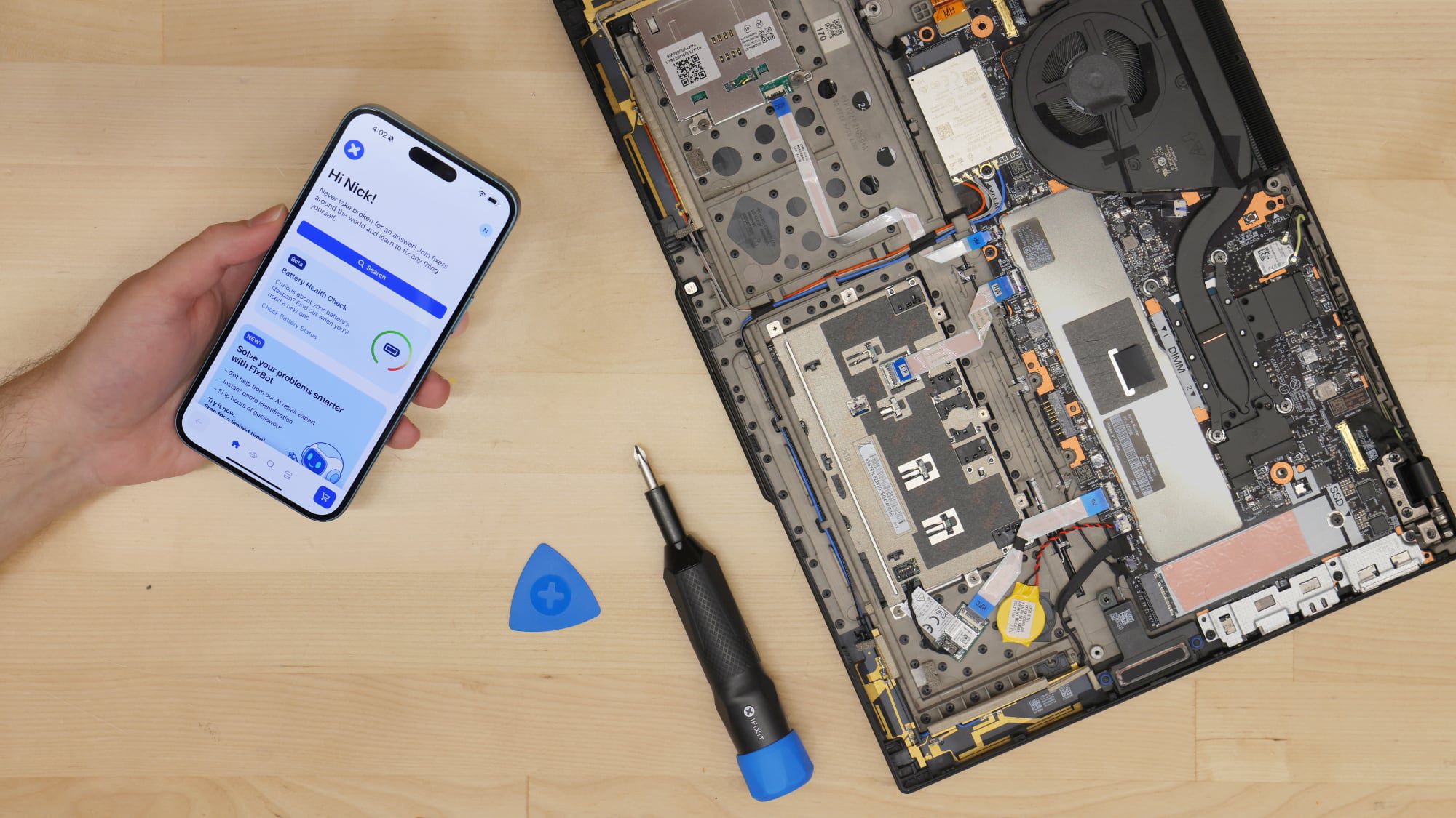 ifixit-app.jpg iFixit Launches Free iOS Repair App With AI-Powered FixBot