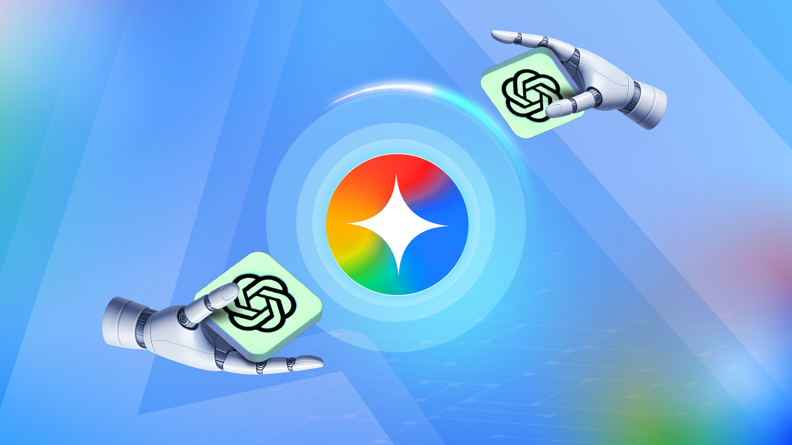illustration-showing-two-robotic-hands-holding-chatgpt-logo-towards-a-central-glowing-google-gemini.png Google Gemini is awesome, but it needs to copy these features from ChatGPT
