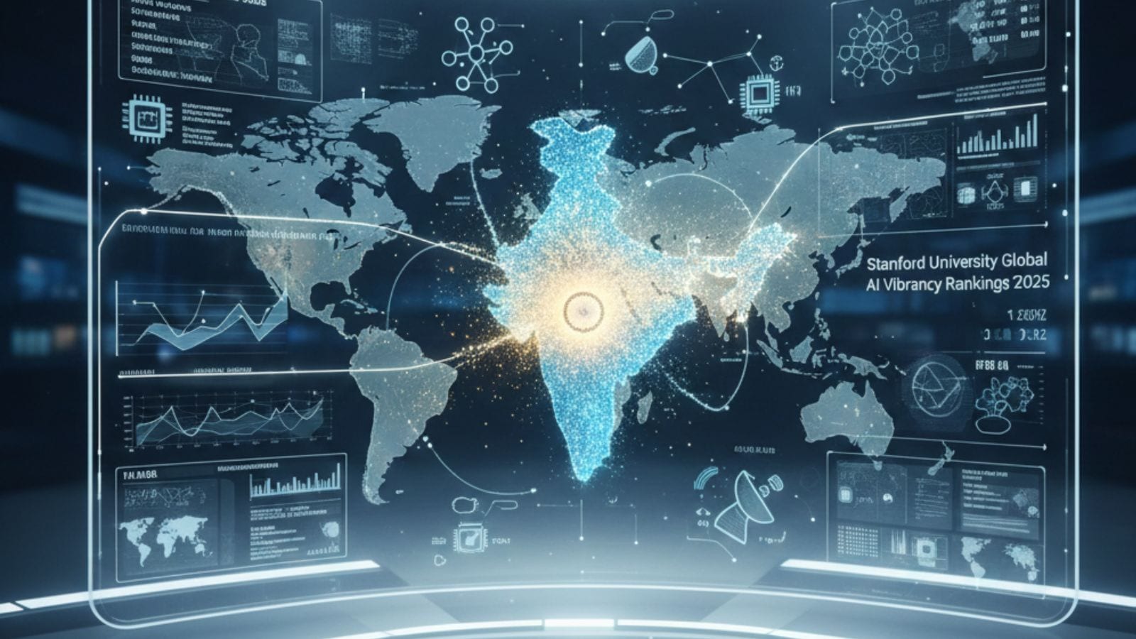 indiaai-rank-report-stanford-university.jpg India ranks third in Stanford University's 2025 Global AI Vibrancy tool