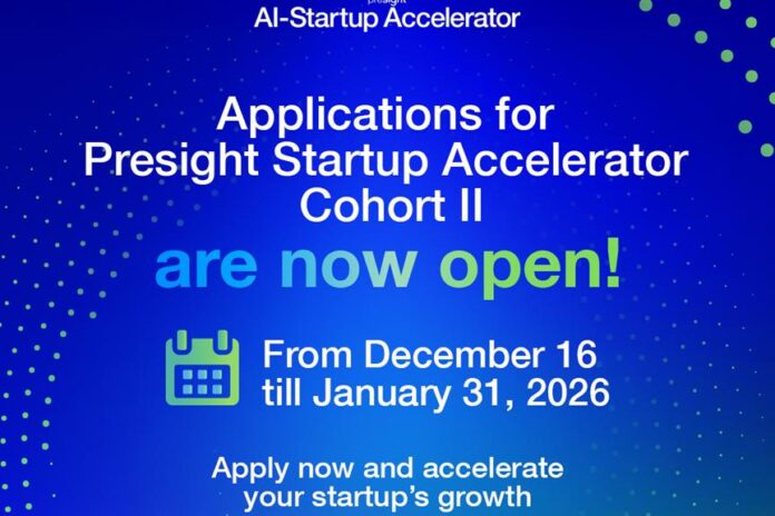 Presight opens applications for the second cohort of its Global AI Accelerator Program