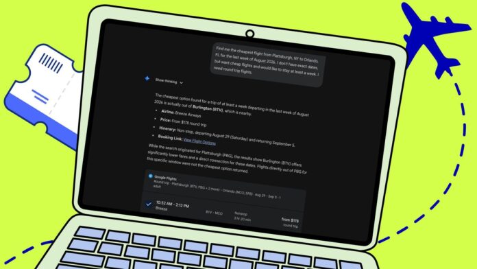 I used these viral Gemini prompts to find the cheapest flight possible - here are the results