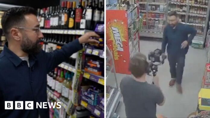 Watch: BBC reporter tests AI anti-shoplifting tech - BBC