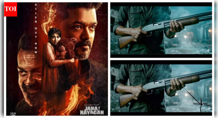 'Jana Nayagan' trailer: Vijay's new movie called out for using Gemini software; Fans spot AI logo |
