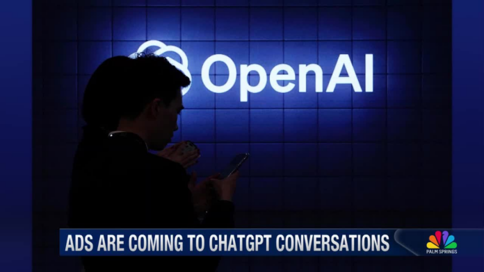 OpenAI to Test Ads on Free ChatGPT Accounts, Introduce Lower-Cost Subscription Tier - NBC Palm Springs