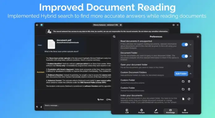 Newelle 1.2 overview