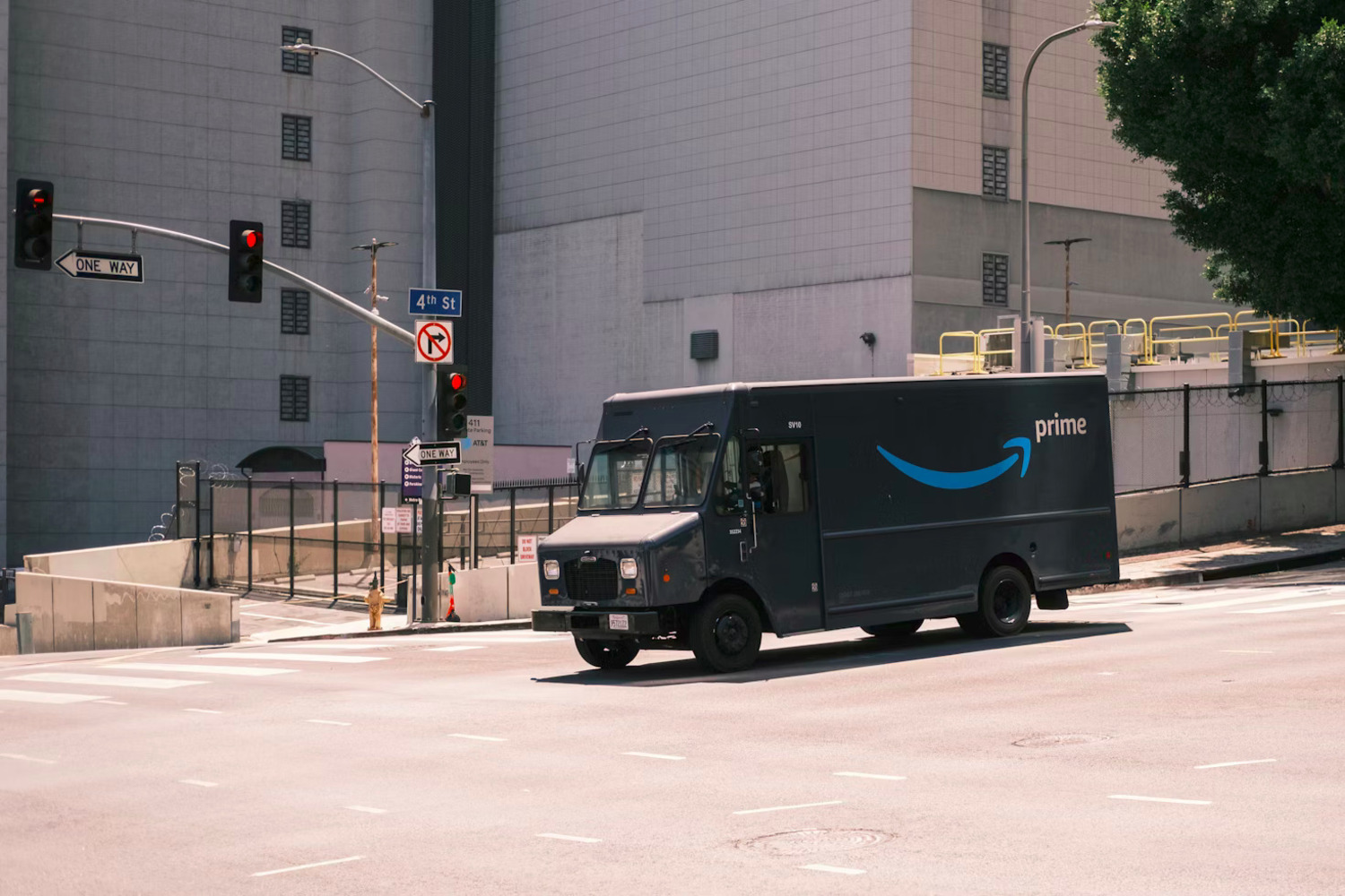 An-Amazon-delivery-vehicle-in-Los-Angeles.-Image-credit-Unsplash.jpg Amazon AI Tool Sells Third-Party Products Without Permission
