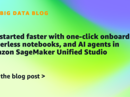 Get started faster with one-click onboarding, serverless notebooks, and AI agents in Amazon SageMaker Unified Studio