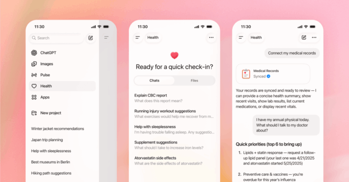 OpenAI launches ChatGPT Health, encouraging users to connect their medical records