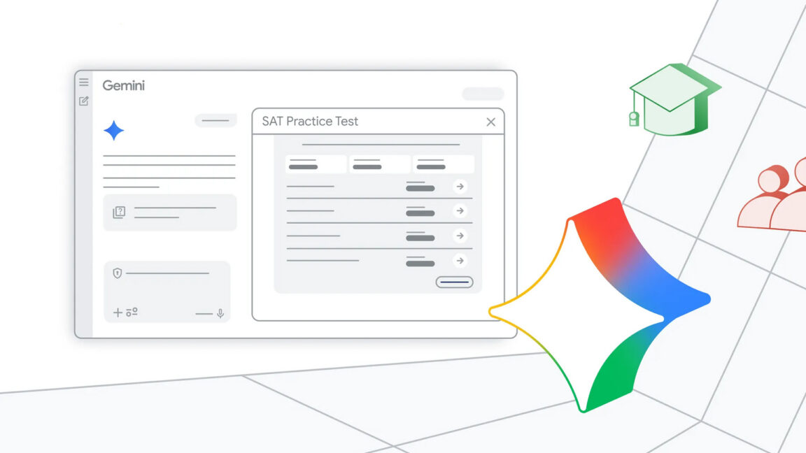 Gemini-SAT-1152x648.jpg Google begins offering free SAT practice tests powered by Gemini