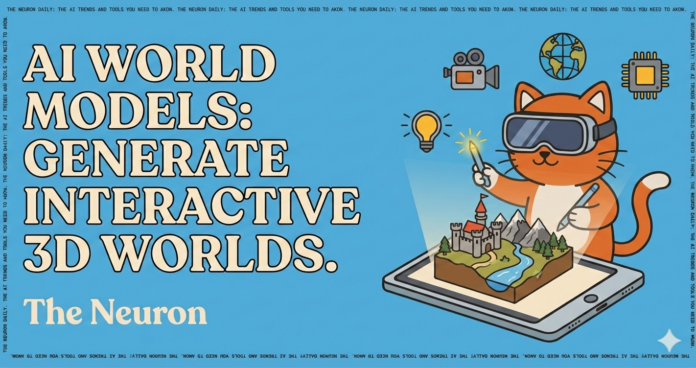 😸 World models just got primed for their ChatGPT moment