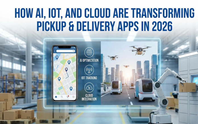 How AI, IoT, and Cloud Are Transforming Pickup & Delivery Apps in 2026 | nasscom