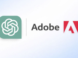 ChatGPT and Adobe logo side by side