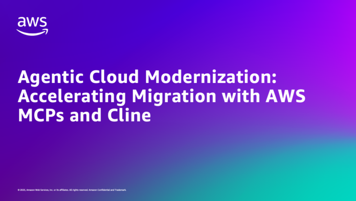 Agentic Cloud Modernization: Accelerating Modernization with AWS MCPs and Kiro