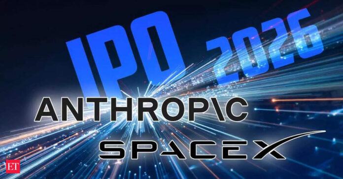 SpaceX OpenAI Anthropic IPO 2026 news: 2026 set to be the historic “Year of the Mega-IPO” as SpaceX, OpenAI and Anthropic eye public debuts with a combined value near $3 trillion