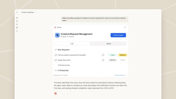 Claude now offers deeper integrations with apps like Canva and Slack