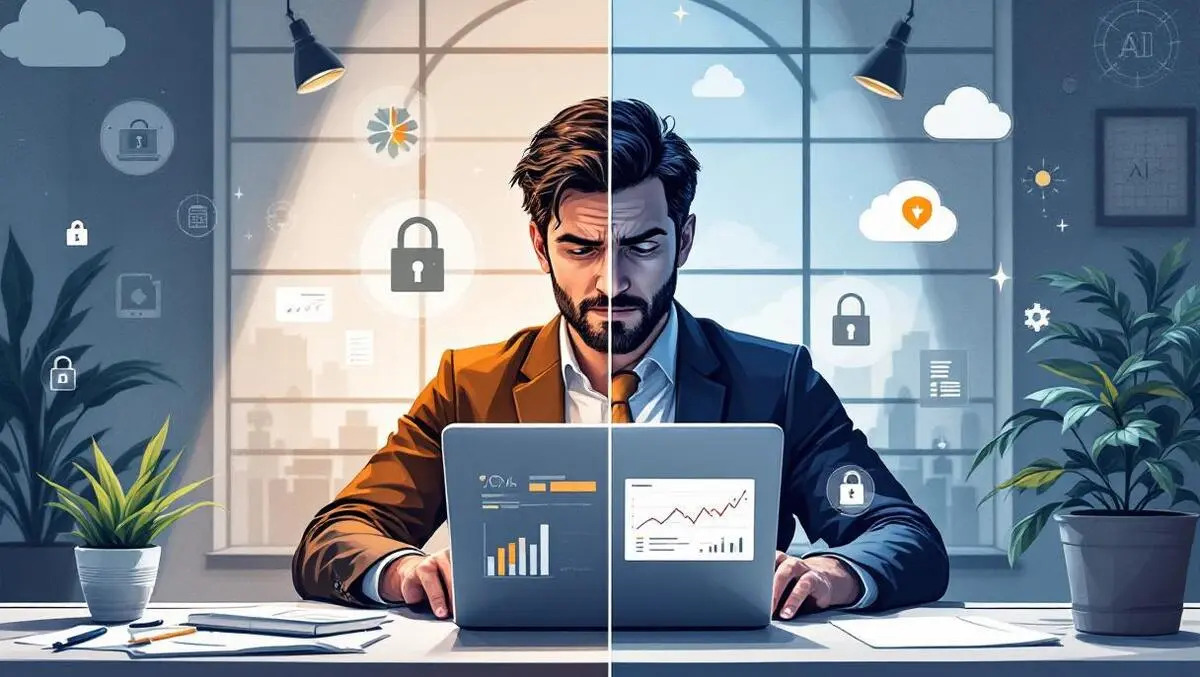 compatible_accountant_dual_mood_ai_security_dashboards_in_modern_office_scene.jpg Accountants embrace AI tools as scepticism increases