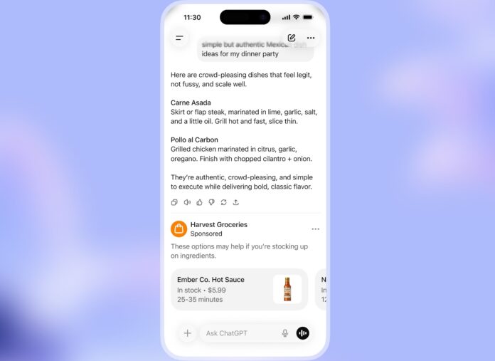 OpenAI Plans Limited Ad Testing in ChatGPT While Keeping Paid Tiers Ad-Free