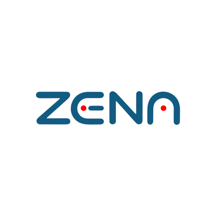 ZenaTech logo on plain background